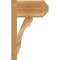 Ekena Millwork Olympic Craftsman Rough Sawn Outlooker, Western Red Cedar, 8"W x 14"D x 22"H OUT08X14X22OLY04RWR - alternate 2